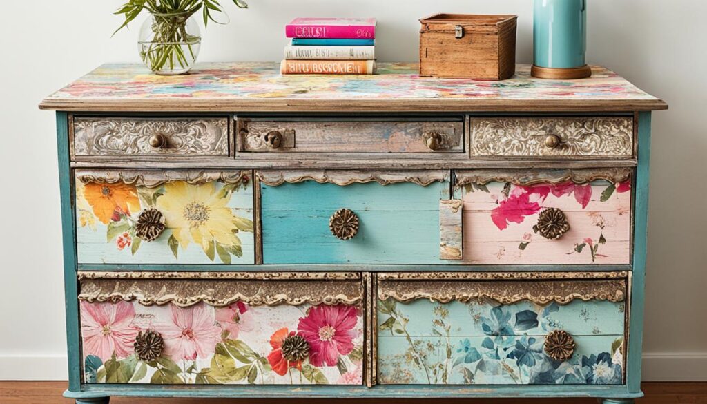 decoupage furniture