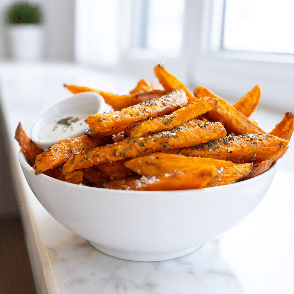 Baked Sweet Potato Fries Recipe