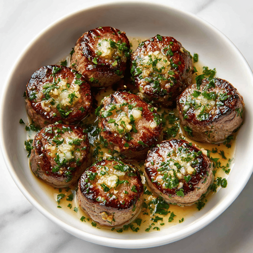 Garlic Butter Steak Bites Recipe - Recipe Image