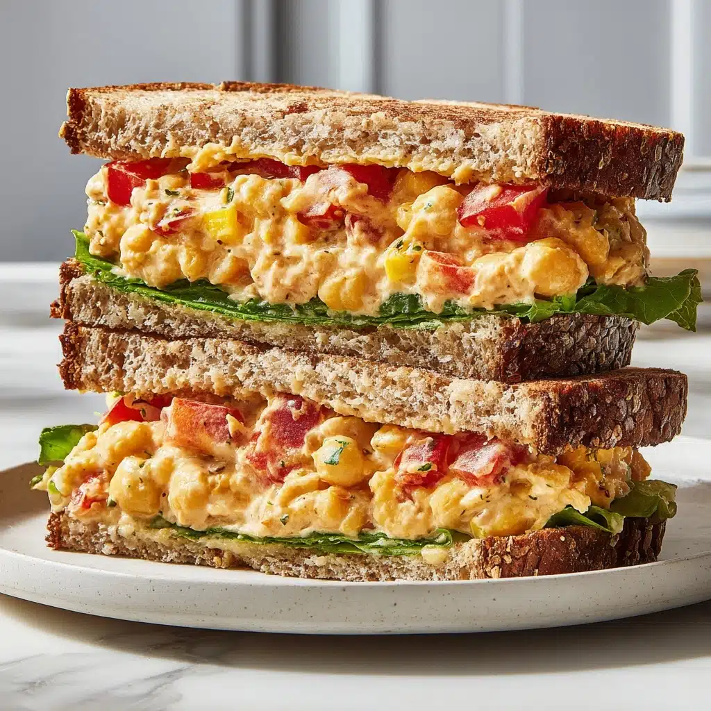 Smashed Chickpea Sandwich Recipe
