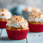 Light & Fluffy Coconut Cupcakes for Summer Recipe