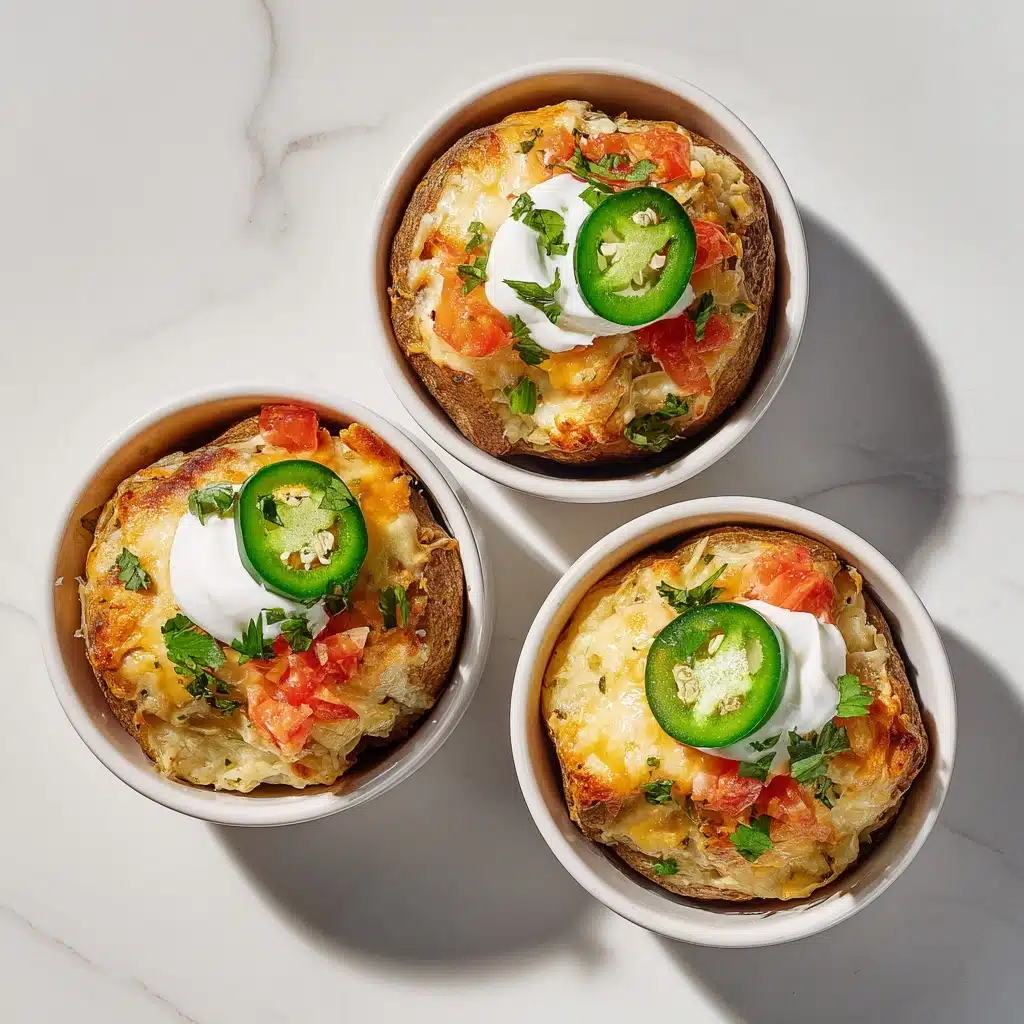 Taco-Stuffed Baked Potatoes Recipe