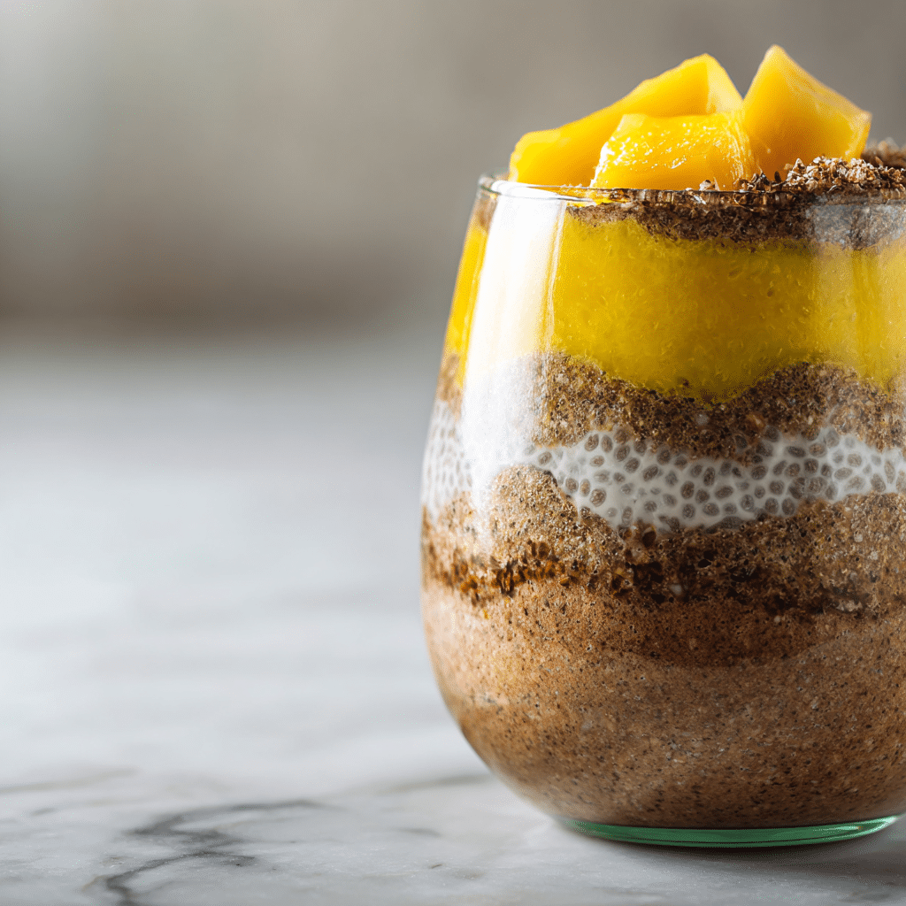 Mango Chia Pudding Recipe - Recipe Image