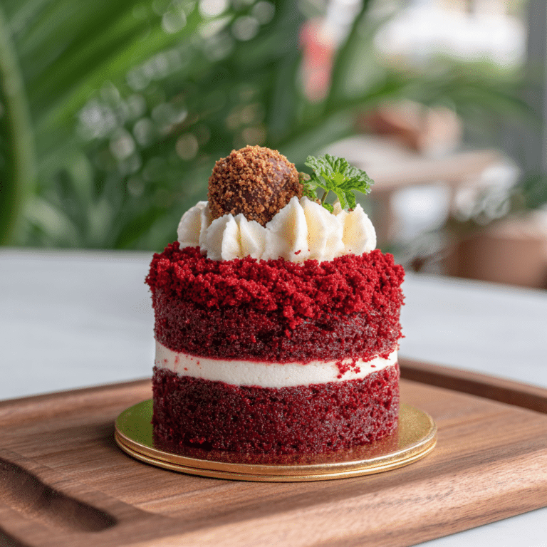 Mini Red Velvet Cakes with Cream Cheese Buttercream Recipe