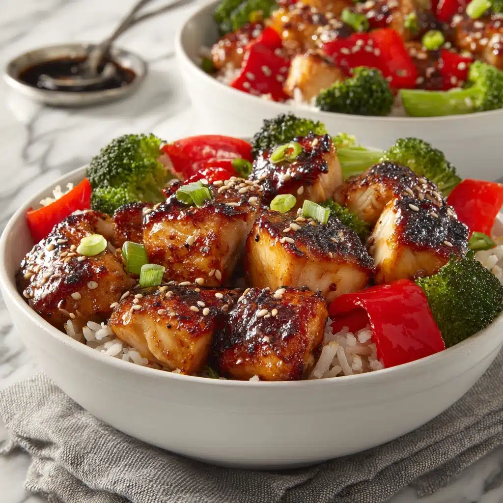 Easy Teriyaki Chicken Bowls Recipe - Recipe Image