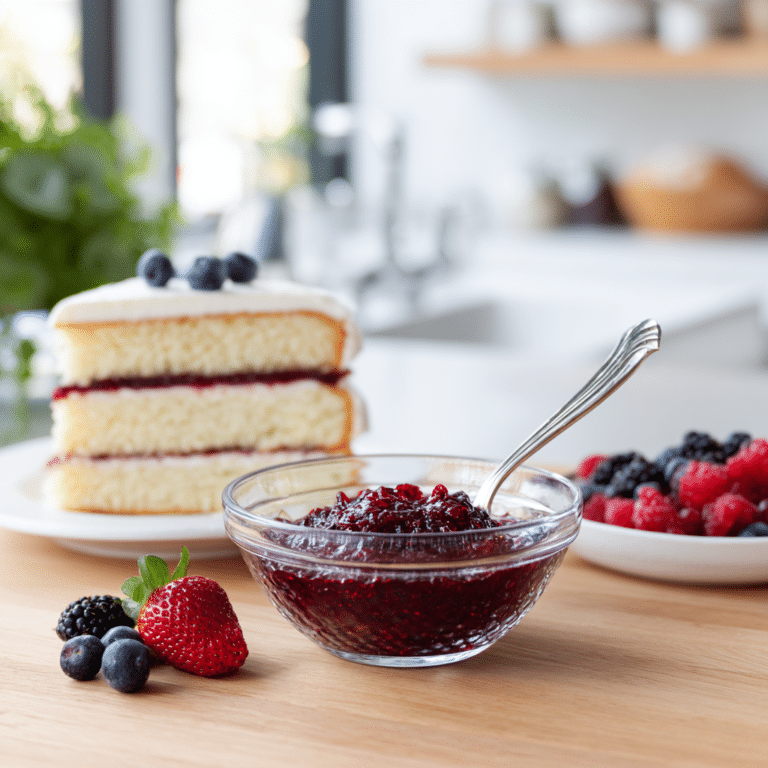 Triple Berry Cake Filling Recipe