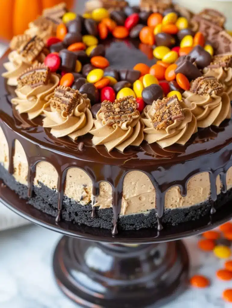 1/4 cup Reese's Pieces or similar candy Recipe
