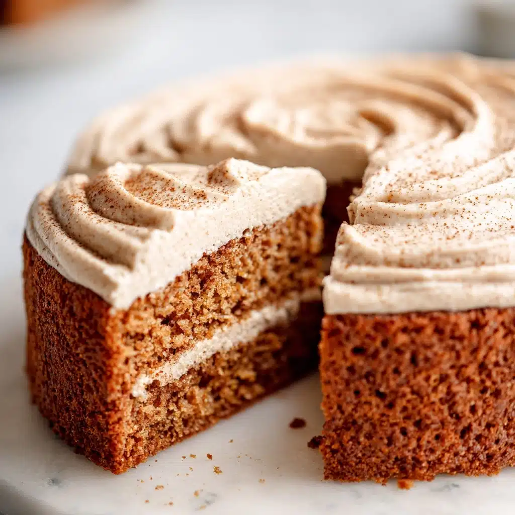 Gingerbread Cake with Cinnamon Cream Cheese Frosting Recipe - Recipe Image