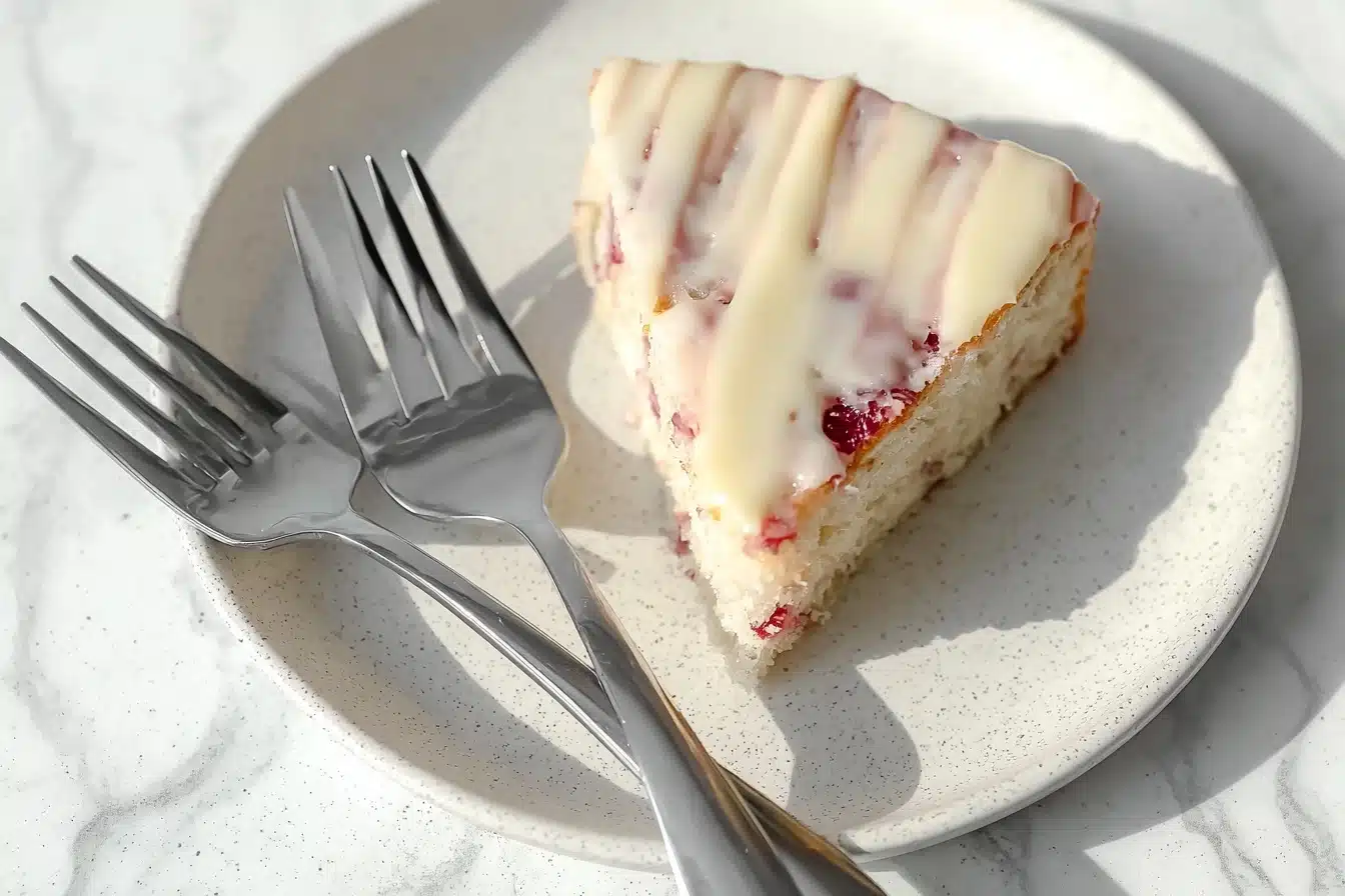 Rhubarb Butter Cake Recipe - Recipe Image