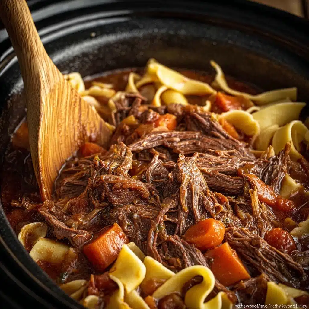 Slow-Cooked Beef Ragu with Pappardelle Recipe
