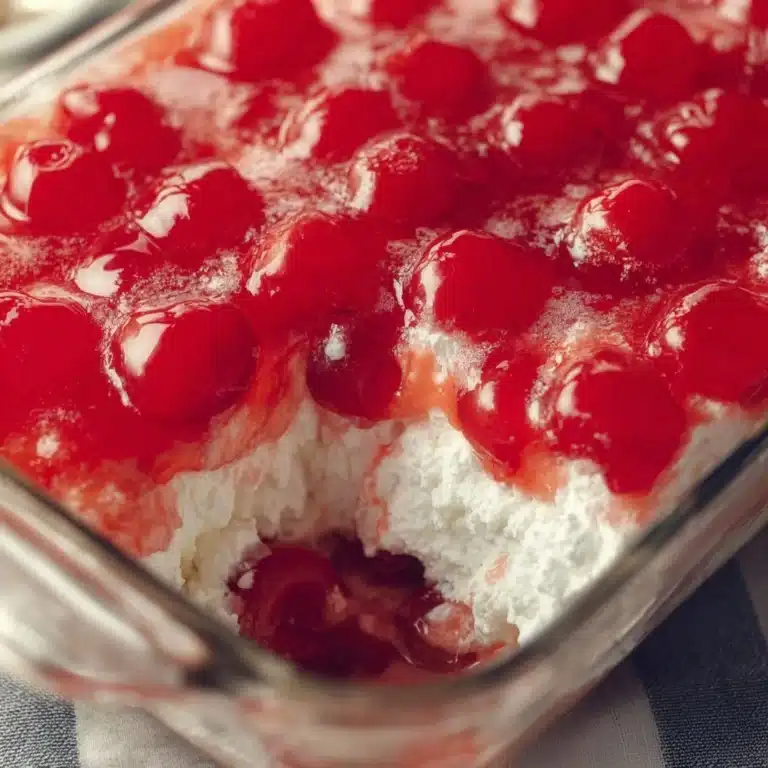 Cherries in the Snow (Angel Food Cake Delight) Recipe
