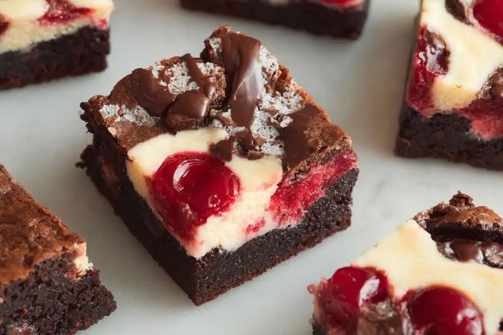 Cherry Cheesecake Brownies Recipe