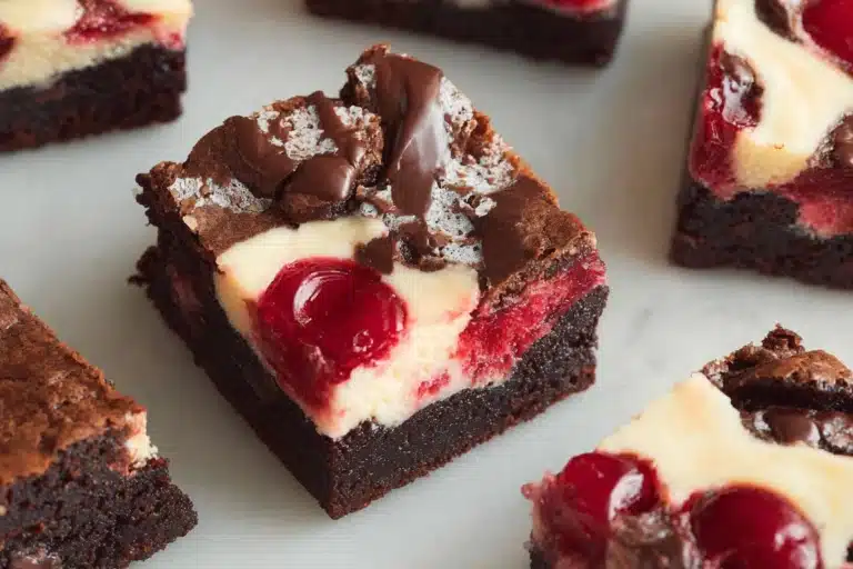 Cherry Cheesecake Brownies Recipe
