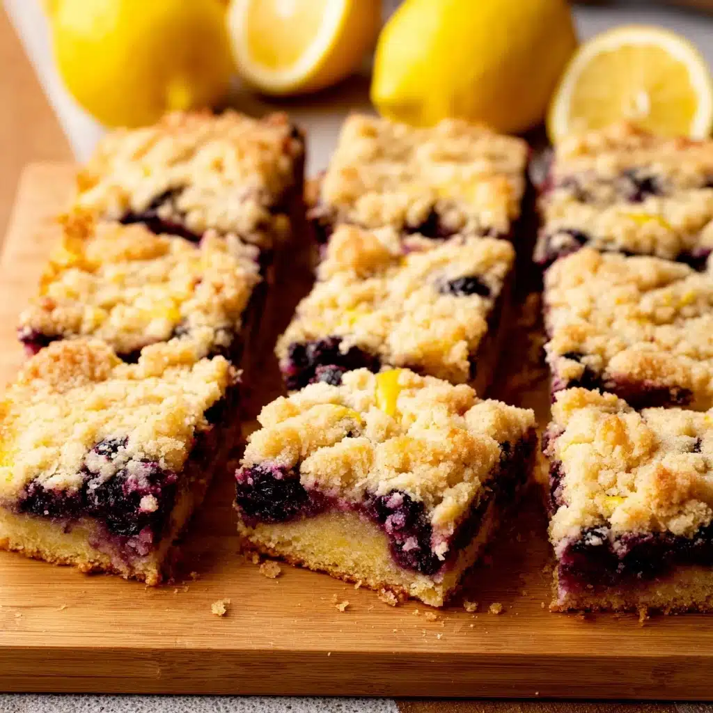 Blueberry Lemon Pie Bars Recipe - Recipe Image