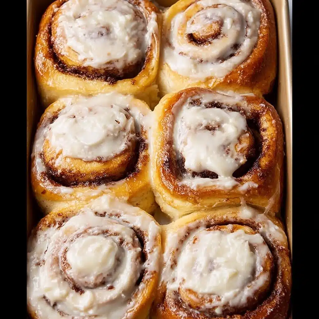 Apple Butter Cinnamon Rolls Recipe - Recipe Image