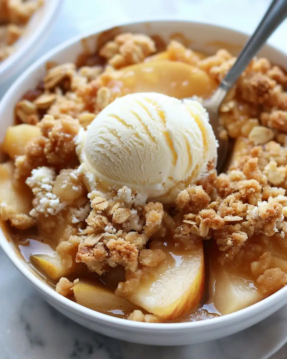 Homemade Apple Crisp Recipe - Recipe Image