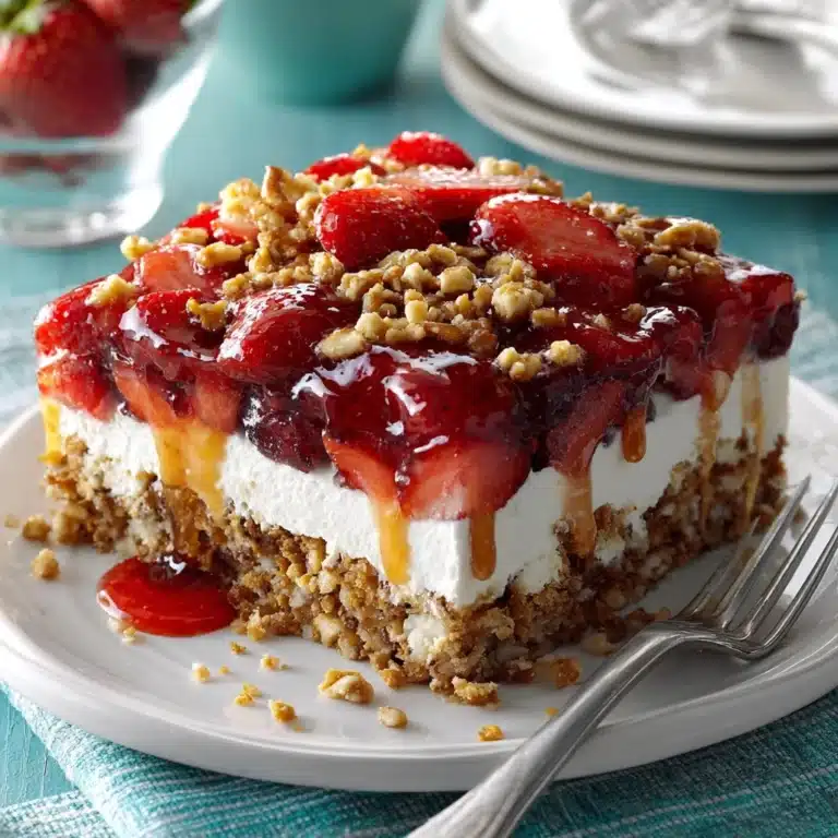 Strawberry Pretzel Salad Recipe