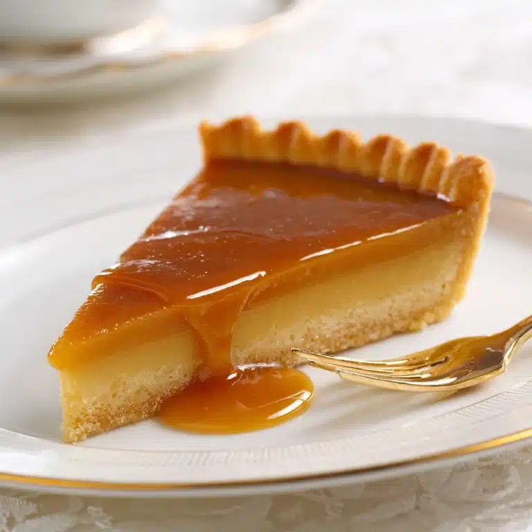 Old School Butterscotch Tart Recipe