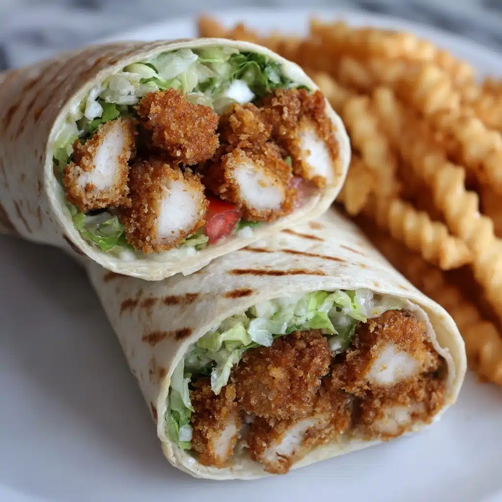 Crispy Chicken Snack Wrap (McDonald's Copycat) Recipe