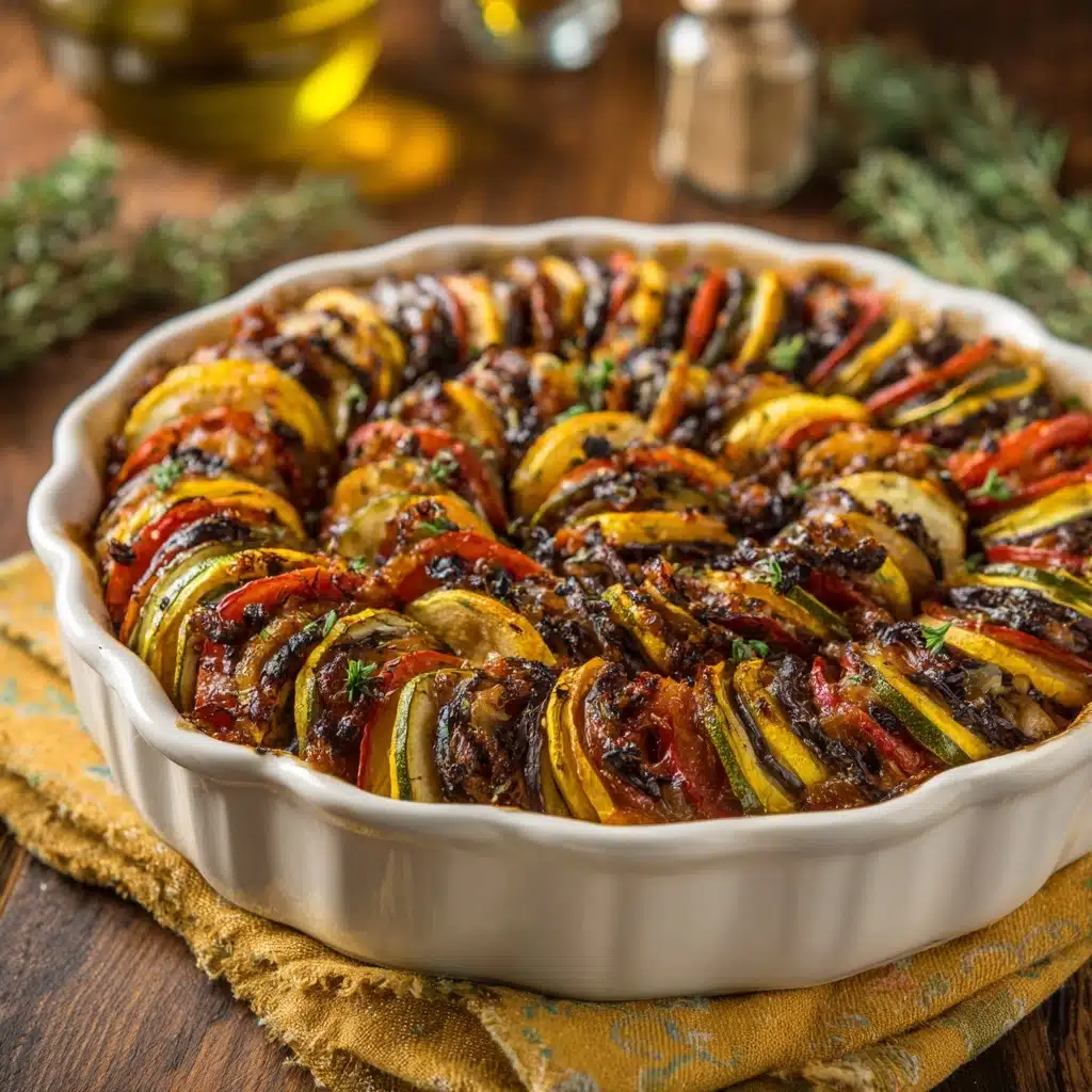Classic Ratatouille Spiral Recipe - Recipe Image