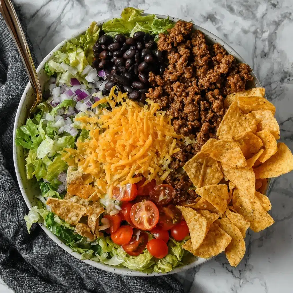 Taco Salad with Ground Beef Recipe - Recipe Image