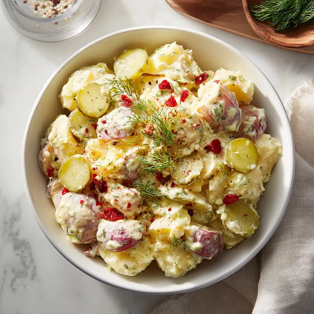 Classic Potato Salad with Extra Pickle Zing Recipe - Recipe Image