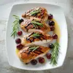 Cherry Balsamic Glazed Chicken Recipe