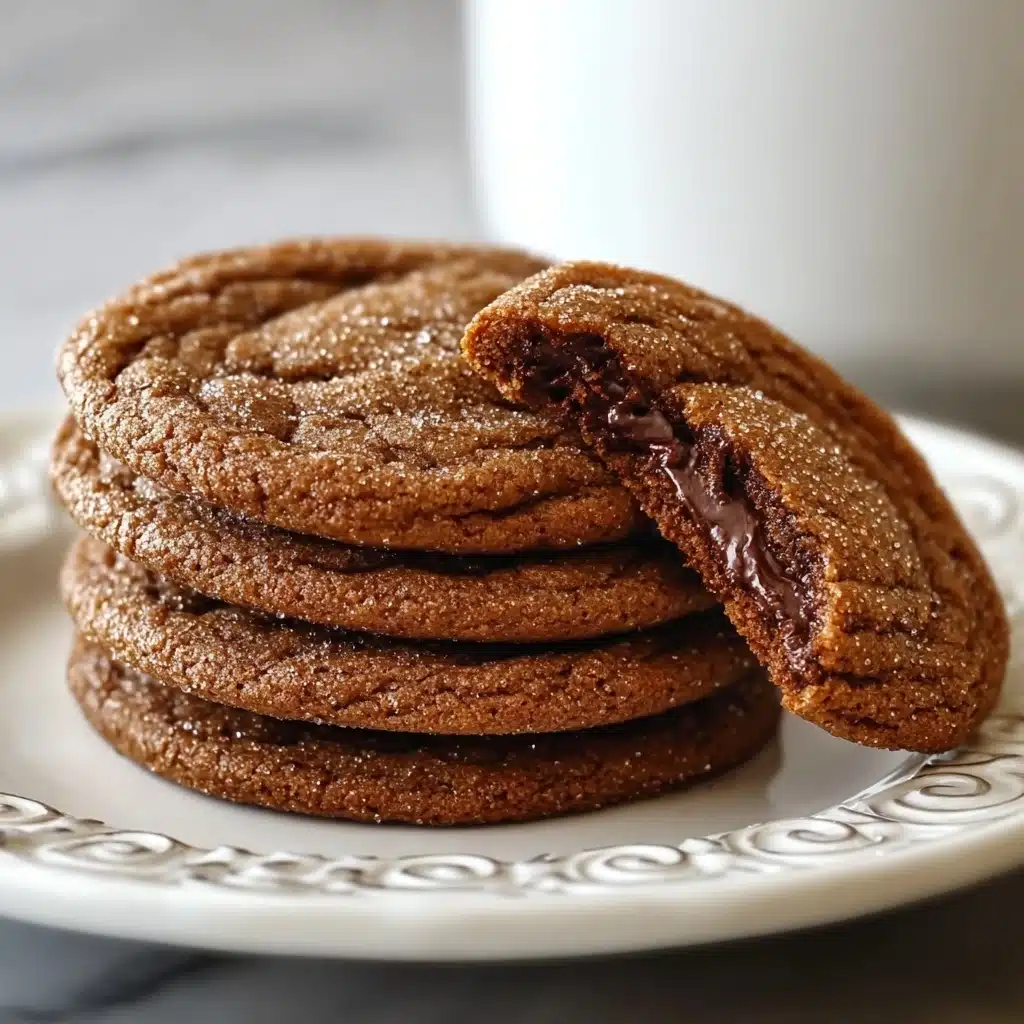 Molasses and Hot Chocolate Cookies Recipe - Recipe Image