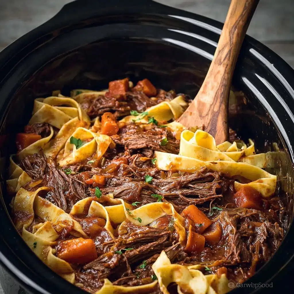 Slow-Cooked Beef Ragu with Pappardelle Recipe - Recipe Image