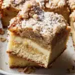 Vegan Almond Coffee Cake with “Cream Cheese” Filling Recipe