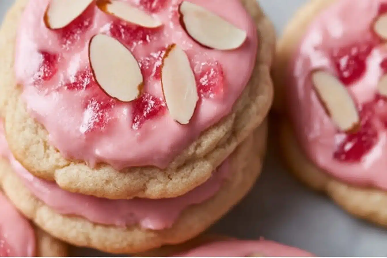 Cherry Almond Amish Sugar Cookies Recipe - Recipe Image