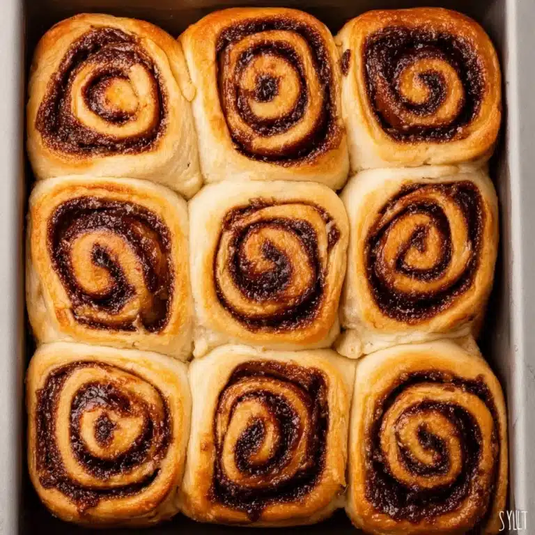 Apple Butter Cinnamon Rolls Recipe
