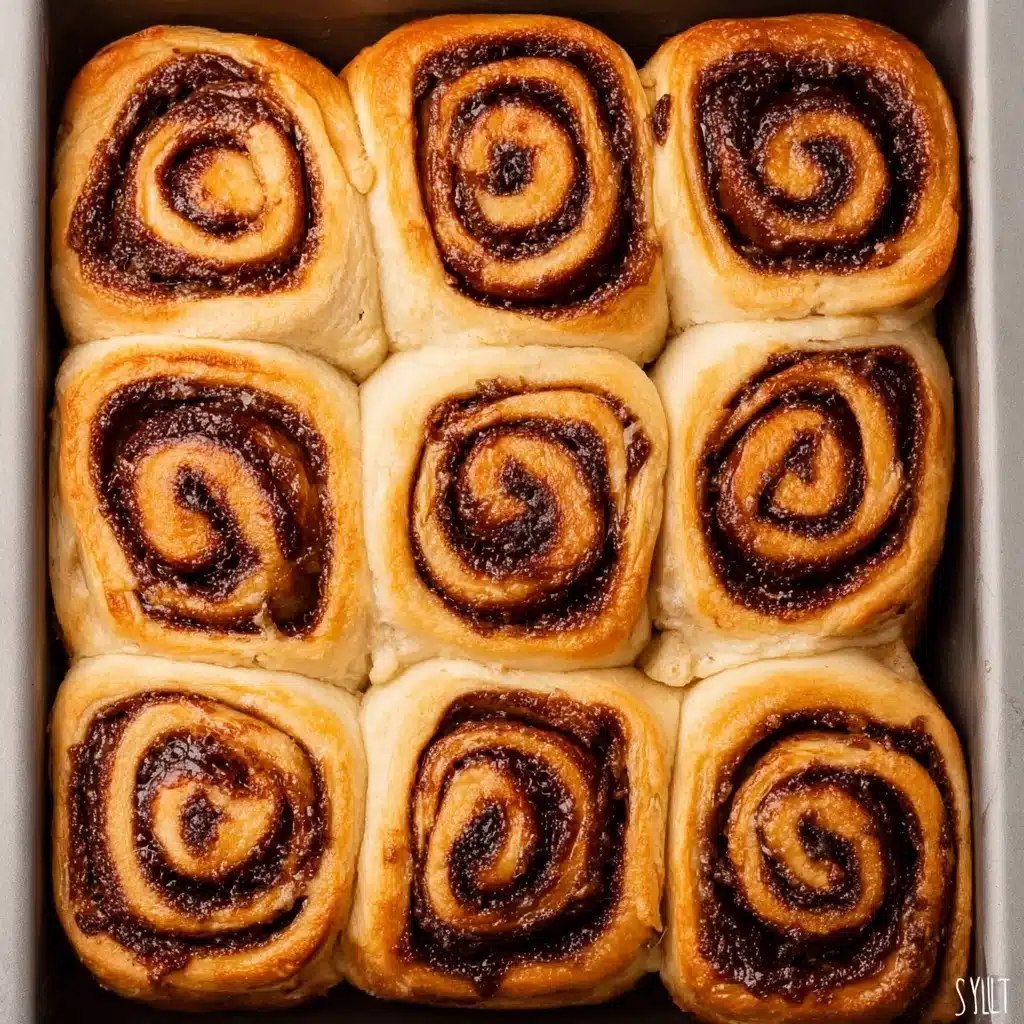 Apple Butter Cinnamon Rolls Recipe