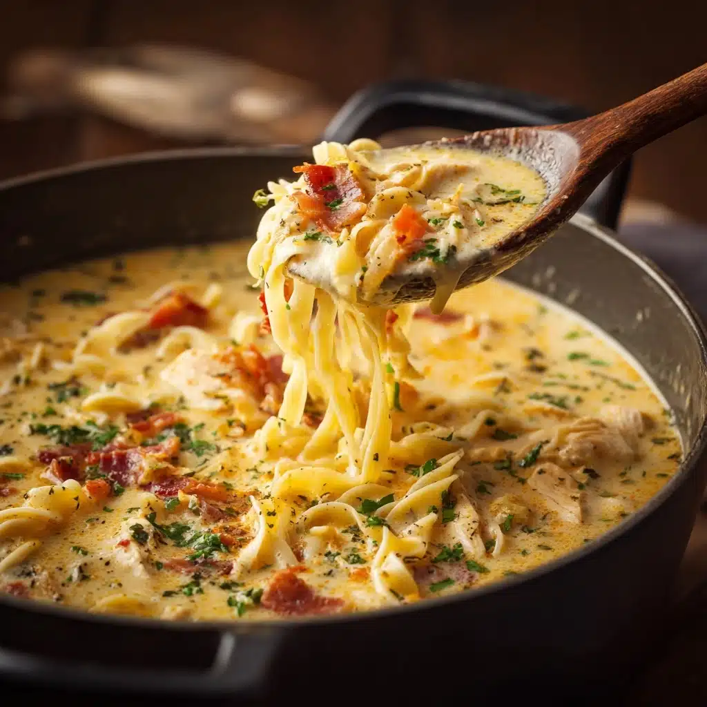 Crack Chicken Noodle Soup Recipe - Recipe Image
