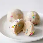 Birthday Cake Cookie Dough Bites Recipe