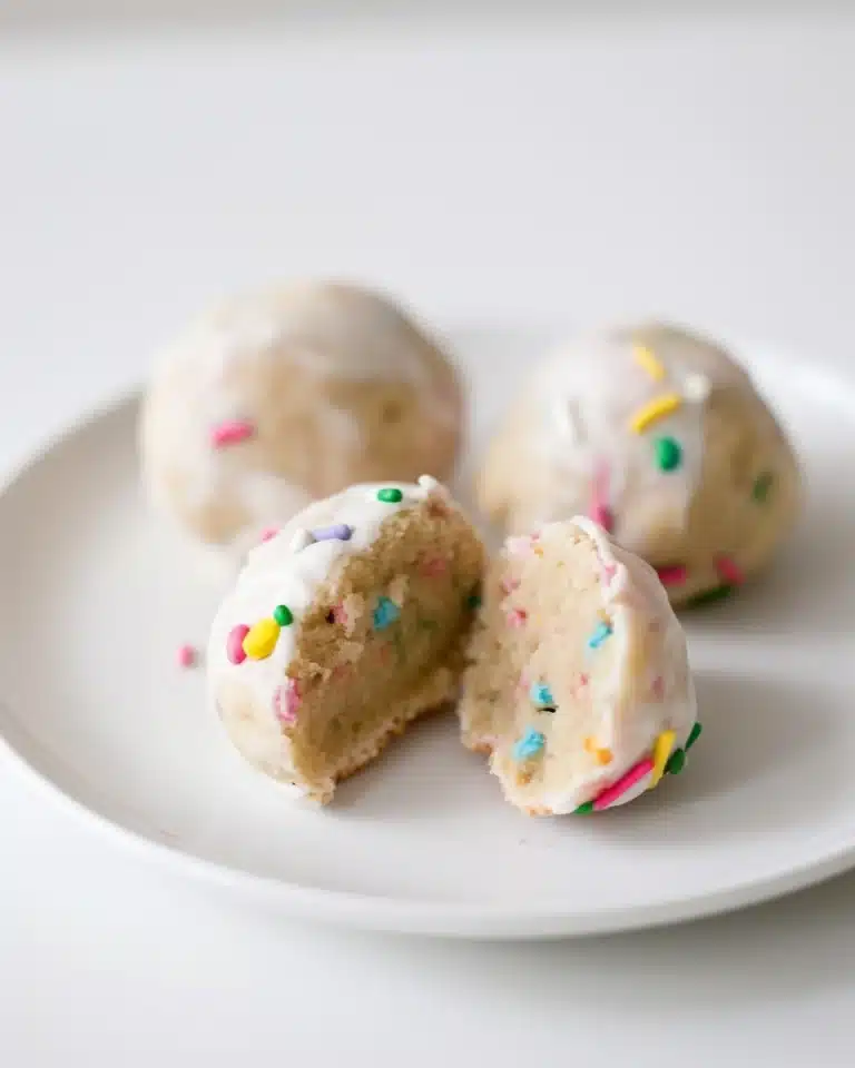 Birthday Cake Cookie Dough Bites Recipe