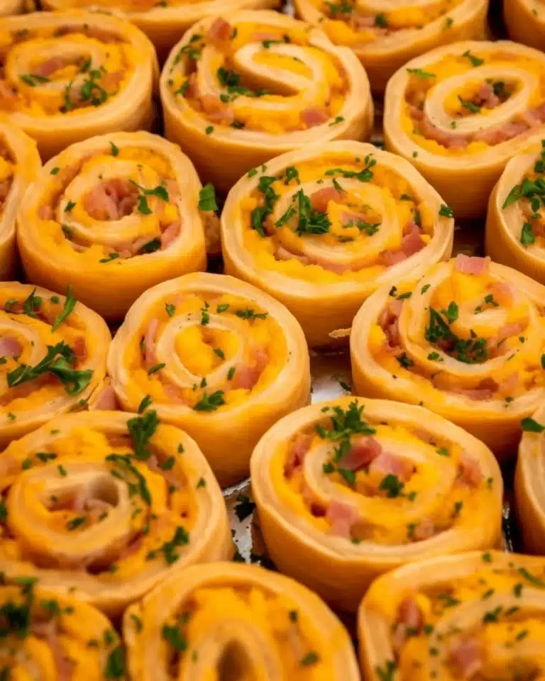 Savory Breakfast Roll-Ups (Egg, Cheese & Sausage) Recipe