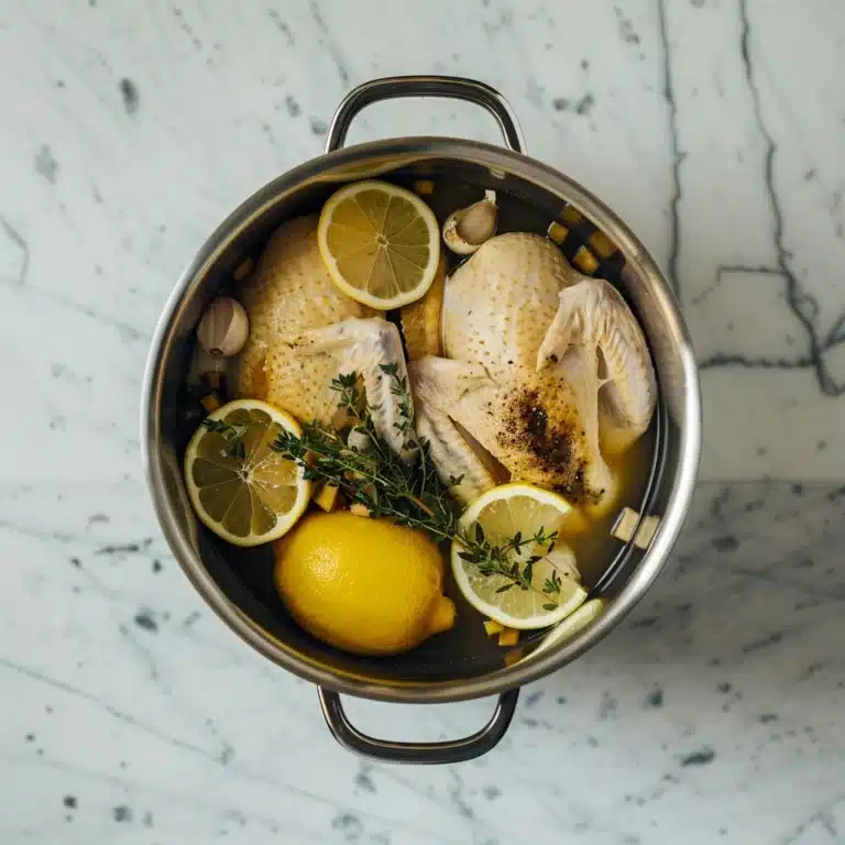 Overnight Lemon Herb Chicken Brine Recipe