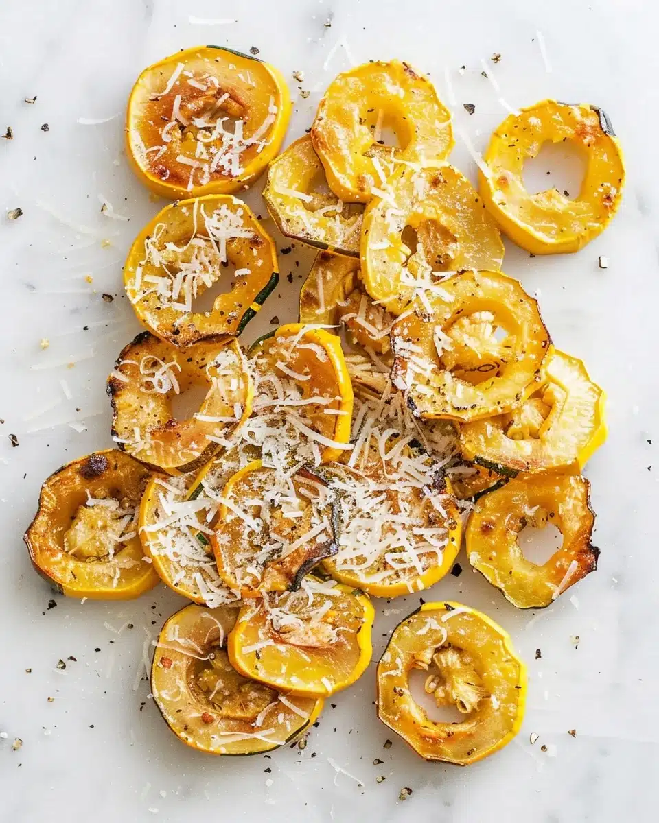 Crispy Roasted Summer Squash Rounds Recipe - Recipe Image
