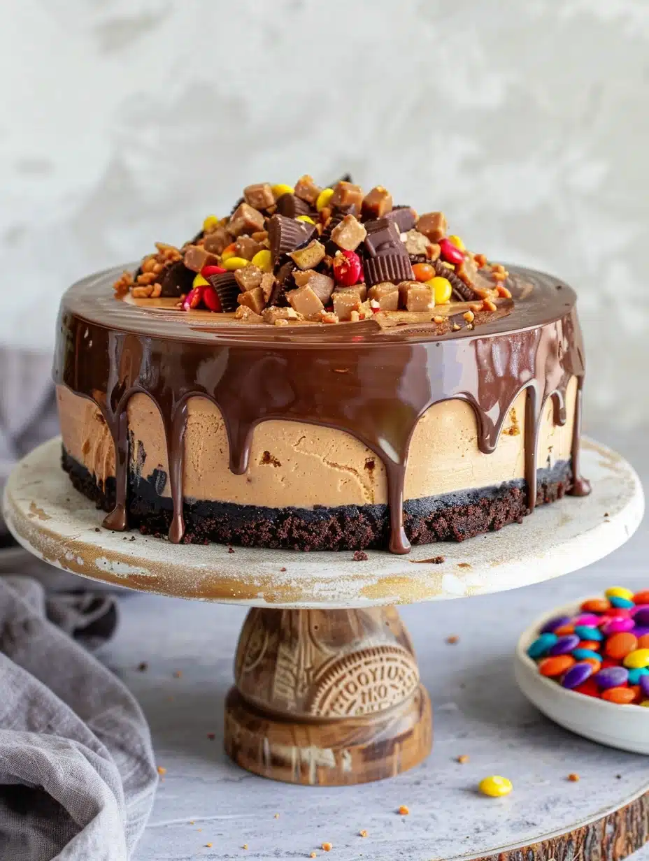 1/4 cup Reese's Pieces or similar candy Recipe - Recipe Image
