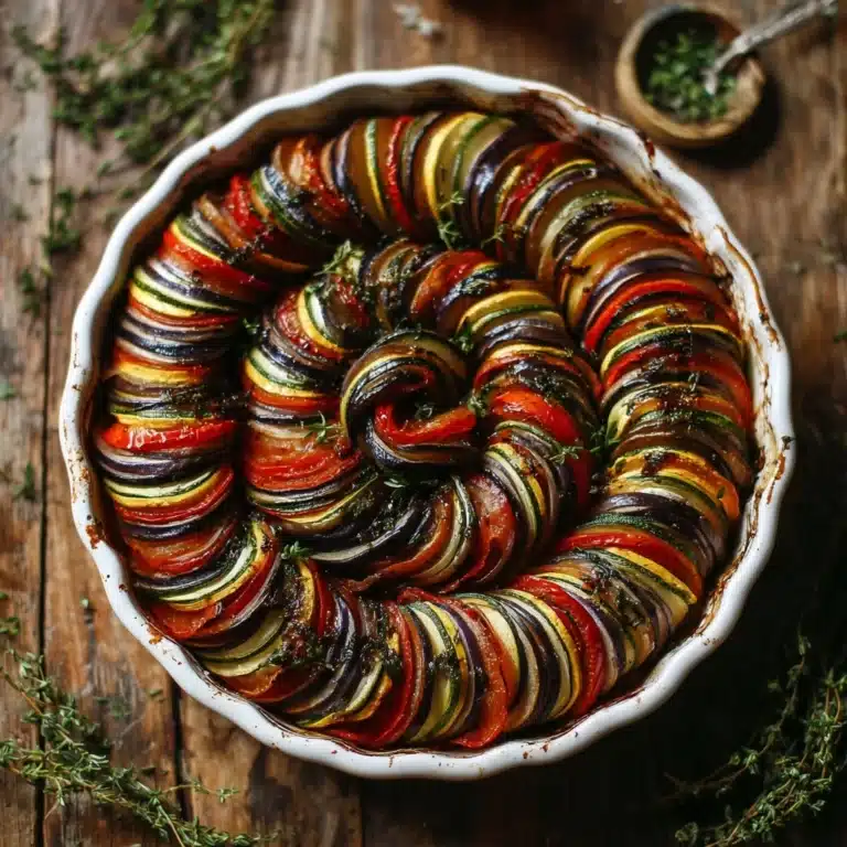 Classic Ratatouille Spiral Recipe