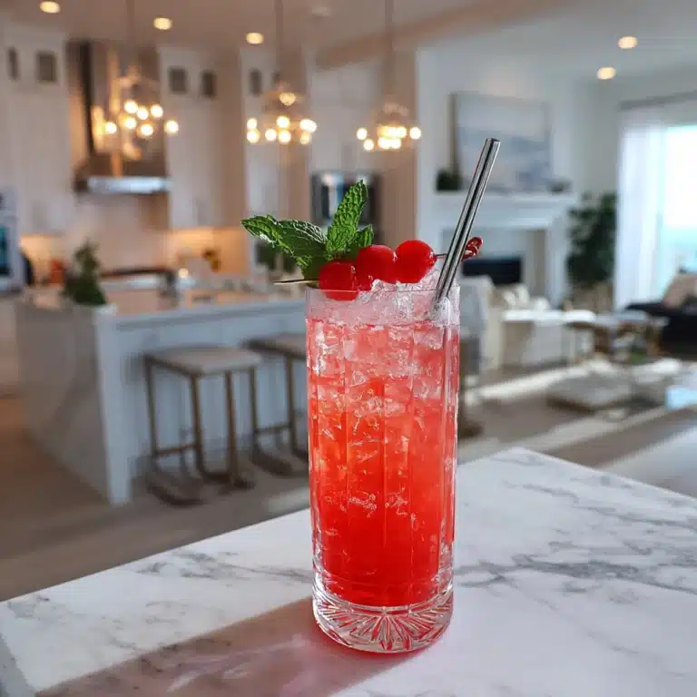 Tart Cherry Mojito Cocktail Recipe