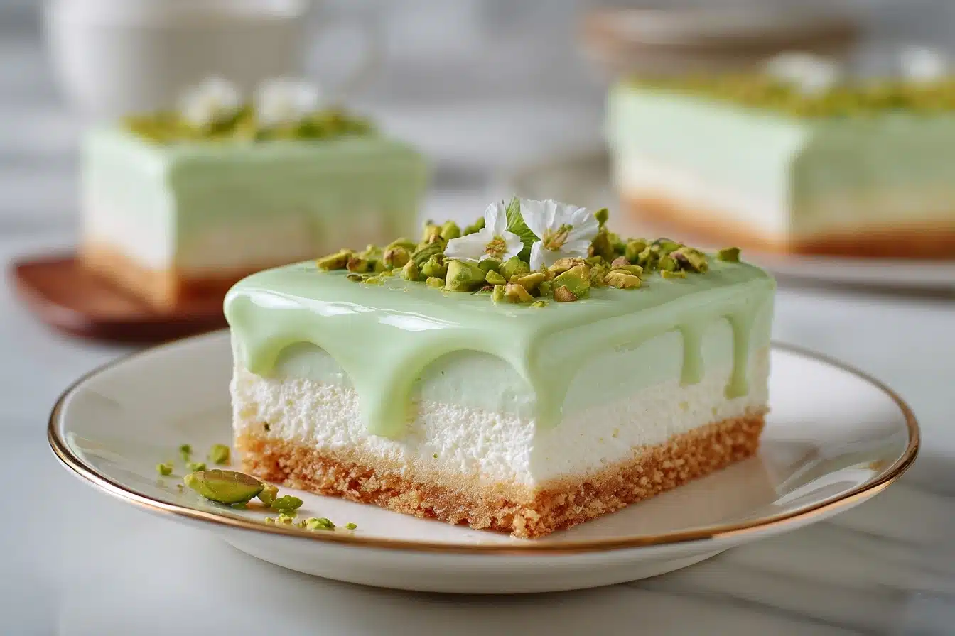Pistachio Milk Cake Recipe - Recipe Image