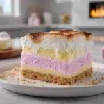 Custard & Coconut Marshmallow Bars Recipe