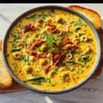 Green Olive Chickpea Soup Recipe