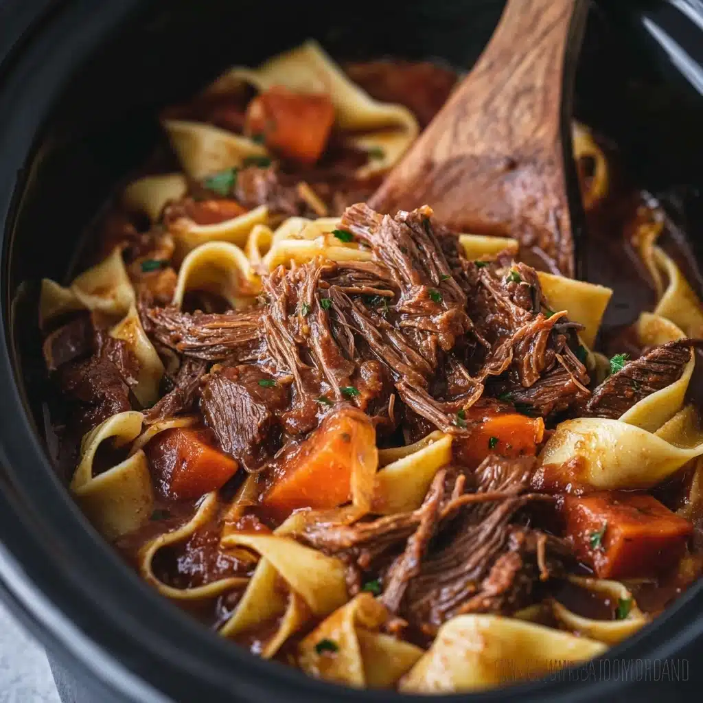 Slow-Cooked Beef Ragu with Pappardelle Recipe - Recipe Image