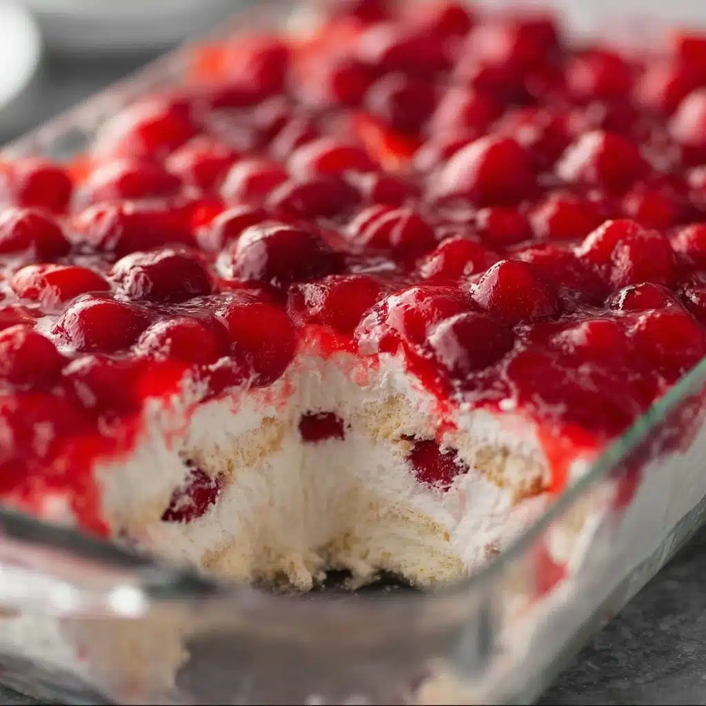 Cherries in the Snow (Angel Food Cake Delight) Recipe - Recipe Image