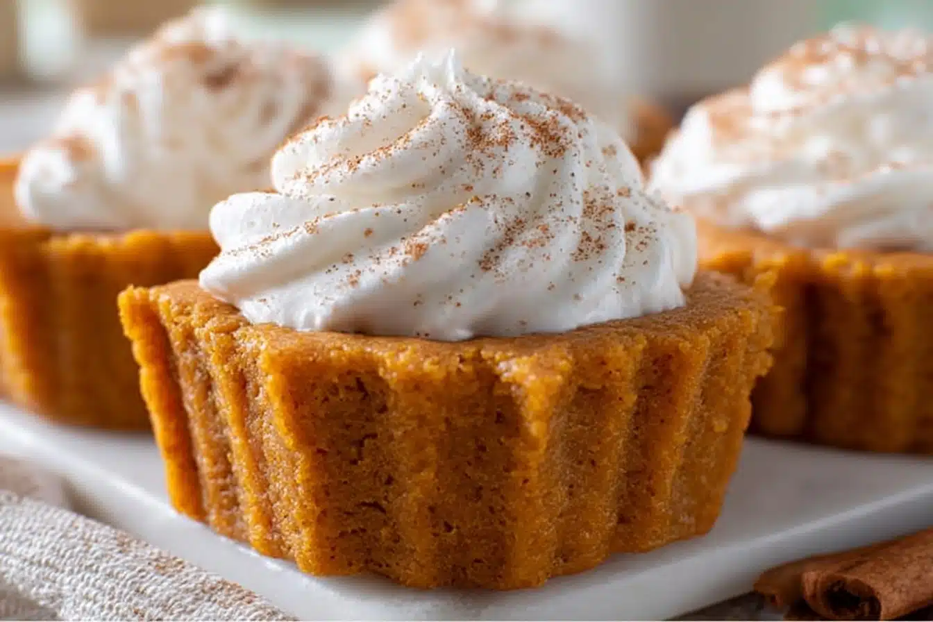 Impossible Pumpkin Pie Cupcakes Recipe - Recipe Image