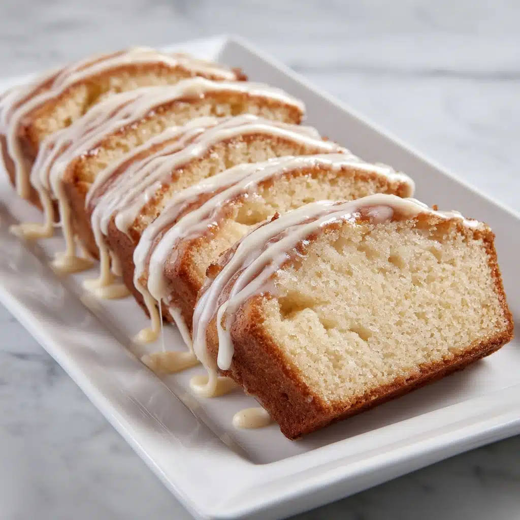 Glazed Apple Pound Cake Recipe