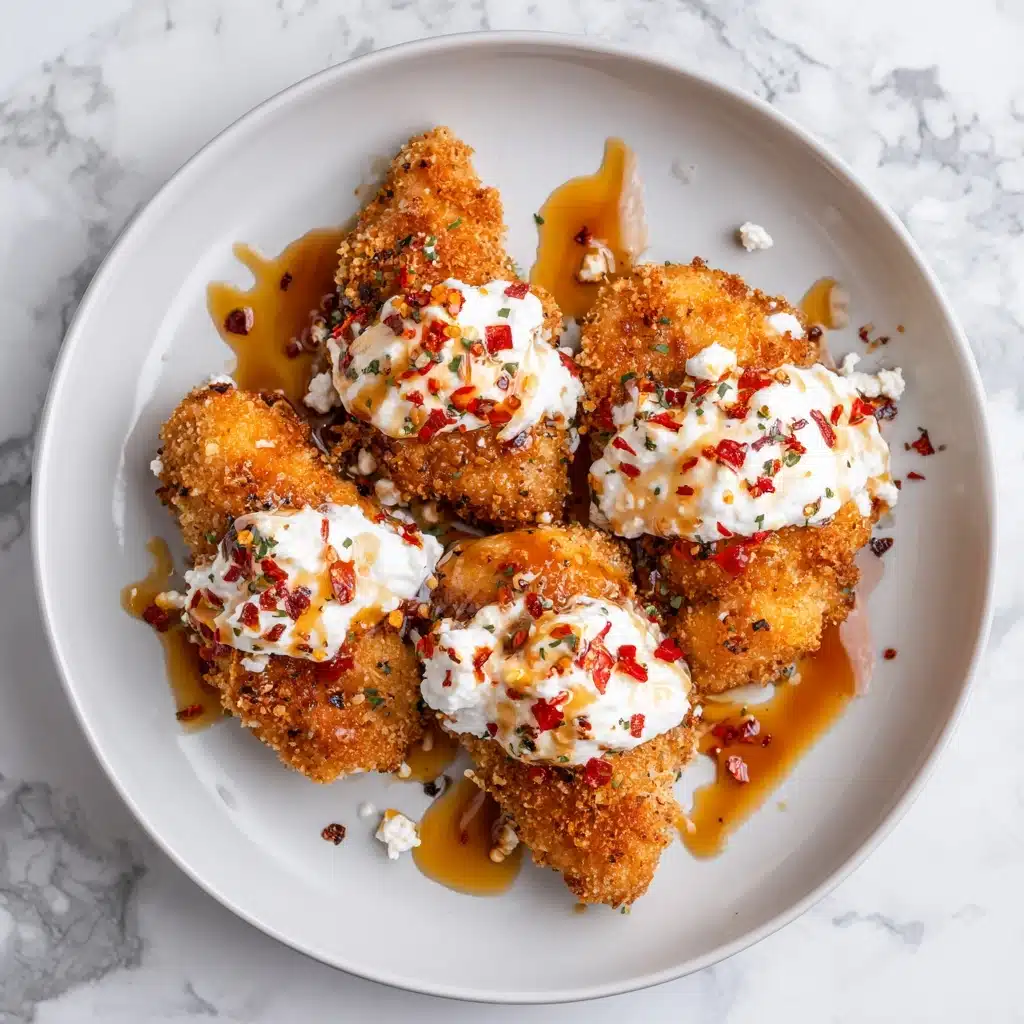 Hot Honey Feta Chicken Recipe - Recipe Image